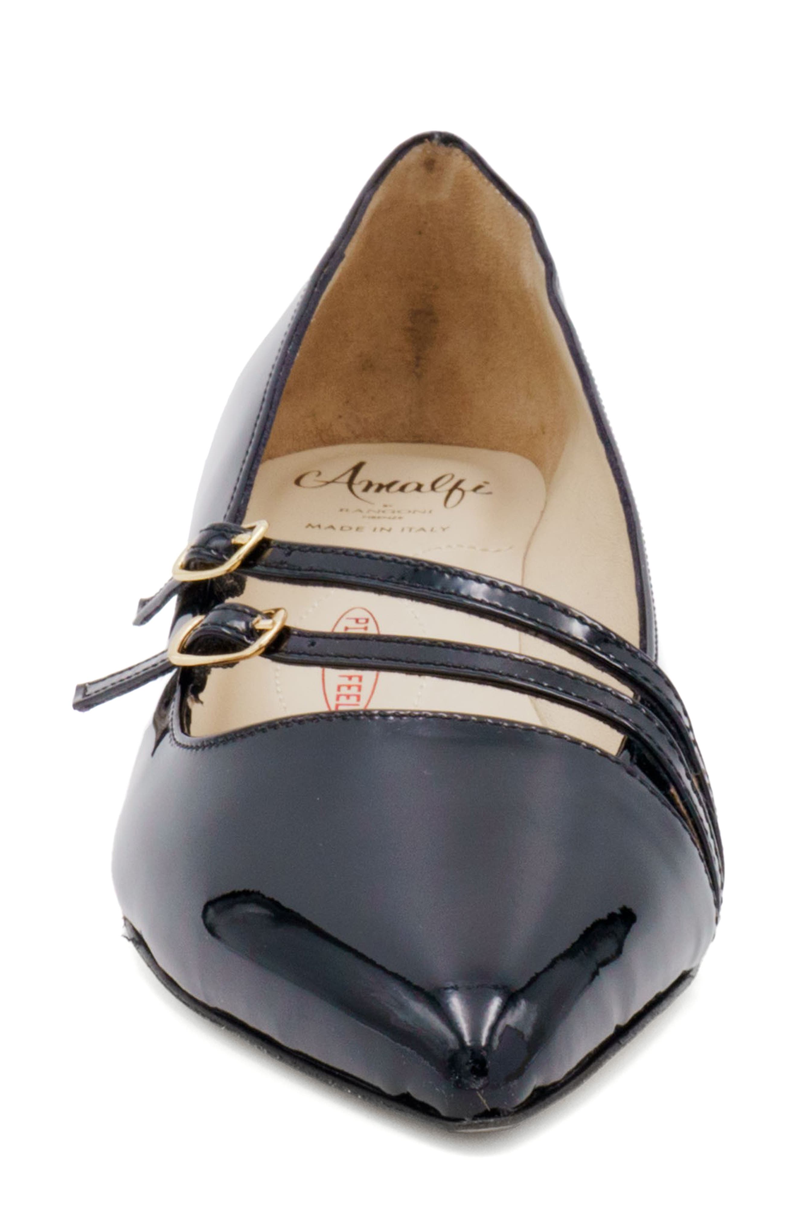 Amalfi by Rangoni Alfa Pointed Toe Kitten Heel Pump, Alternate, color, 