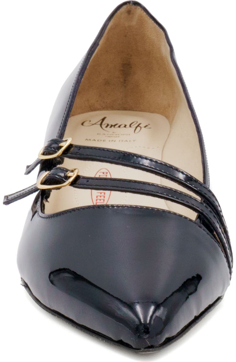 Amalfi by Rangoni Alfa Pointed Toe Kitten Heel Pump, Alternate, color,