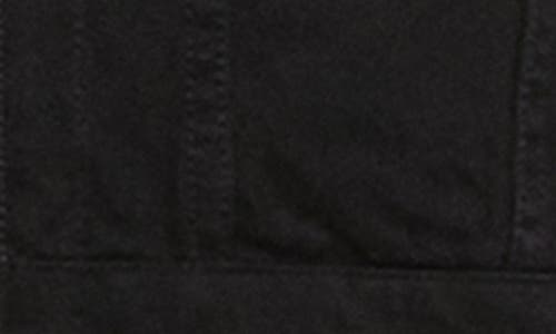 Helmut Lang Funnel Neck Trucker Jacket In Black