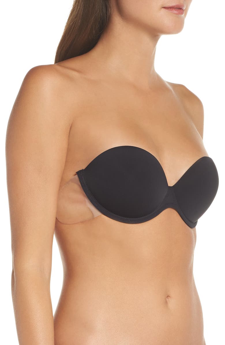 Nordstrom Lingerie Go Bare Backless Strapless Underwire Bra, Alternate, color,