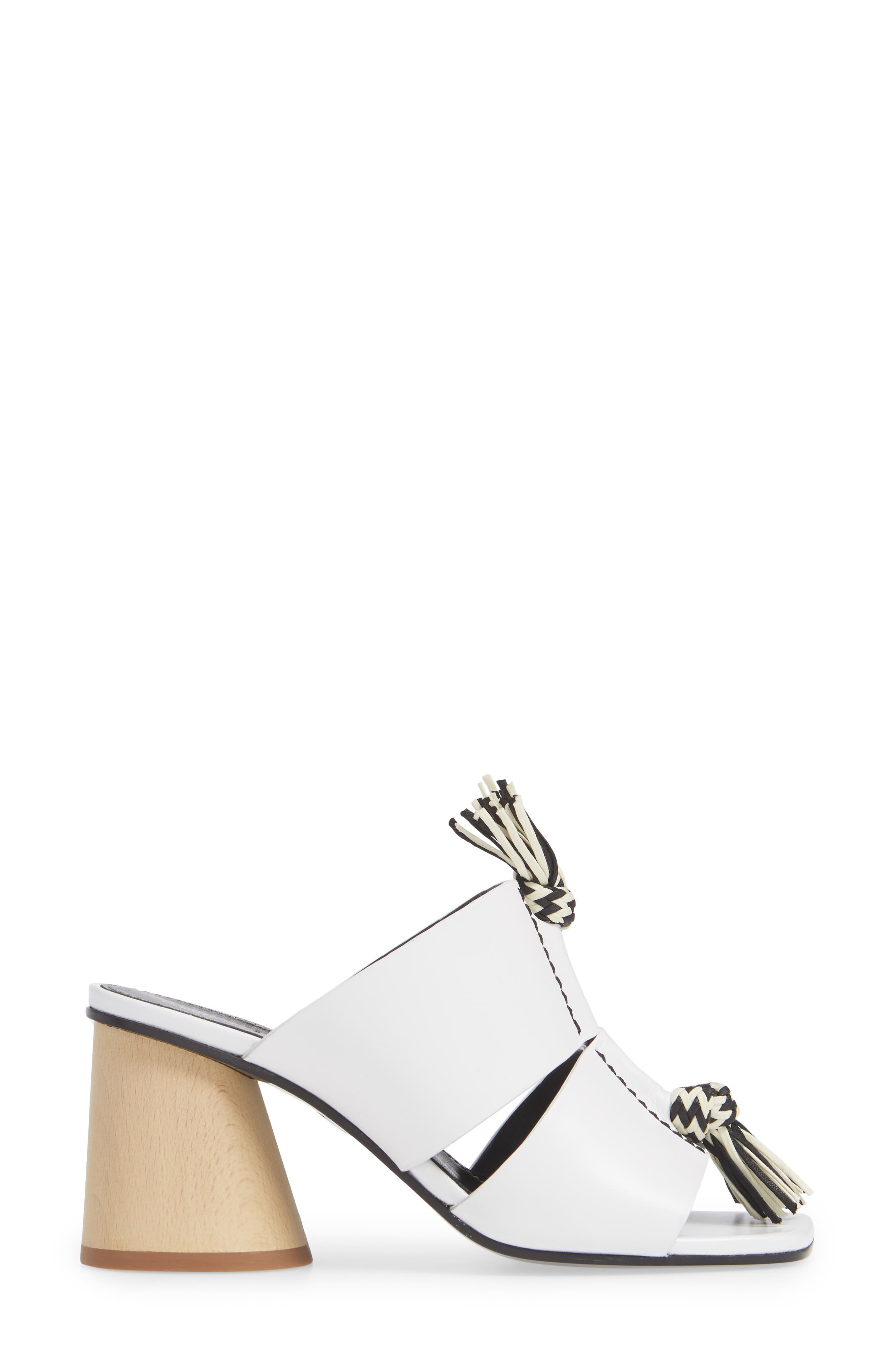 Proenza Schouler Cylinder Heel Slide Sandal, Alternate, color, 