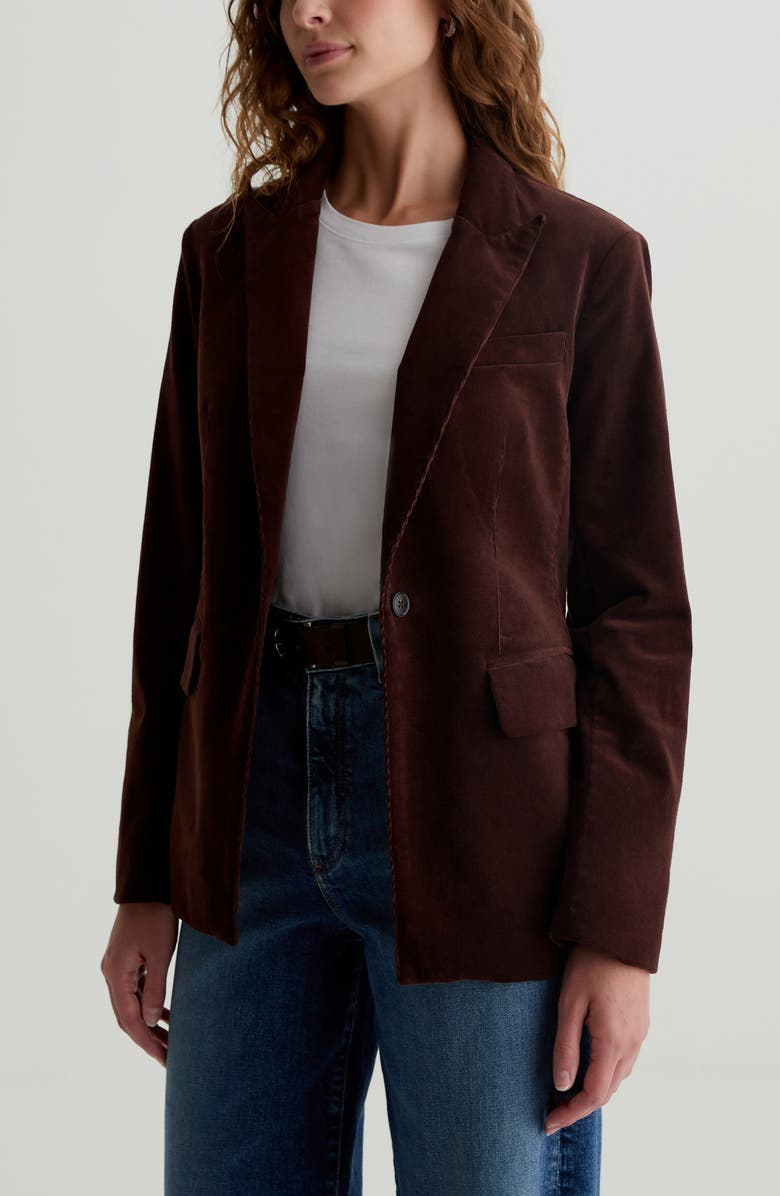 AG Rue Corduroy Blazer, Alternate, color, 