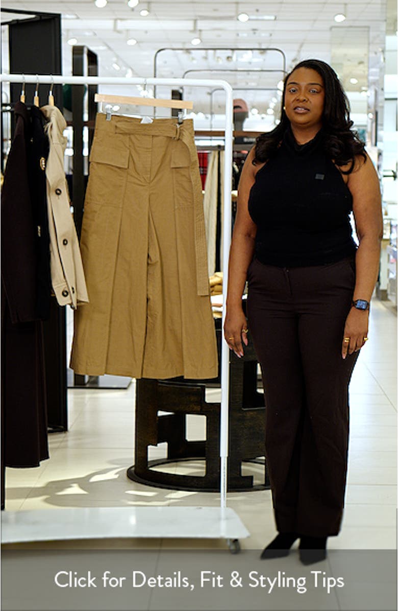 Pinide Tie Waist Wide Leg Pants, sales video thumbnail