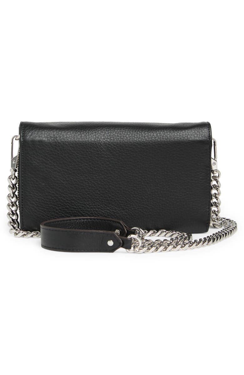 Aimee Kestenberg Delancey Leather Chain Wallet Crossbody, Alternate, color,