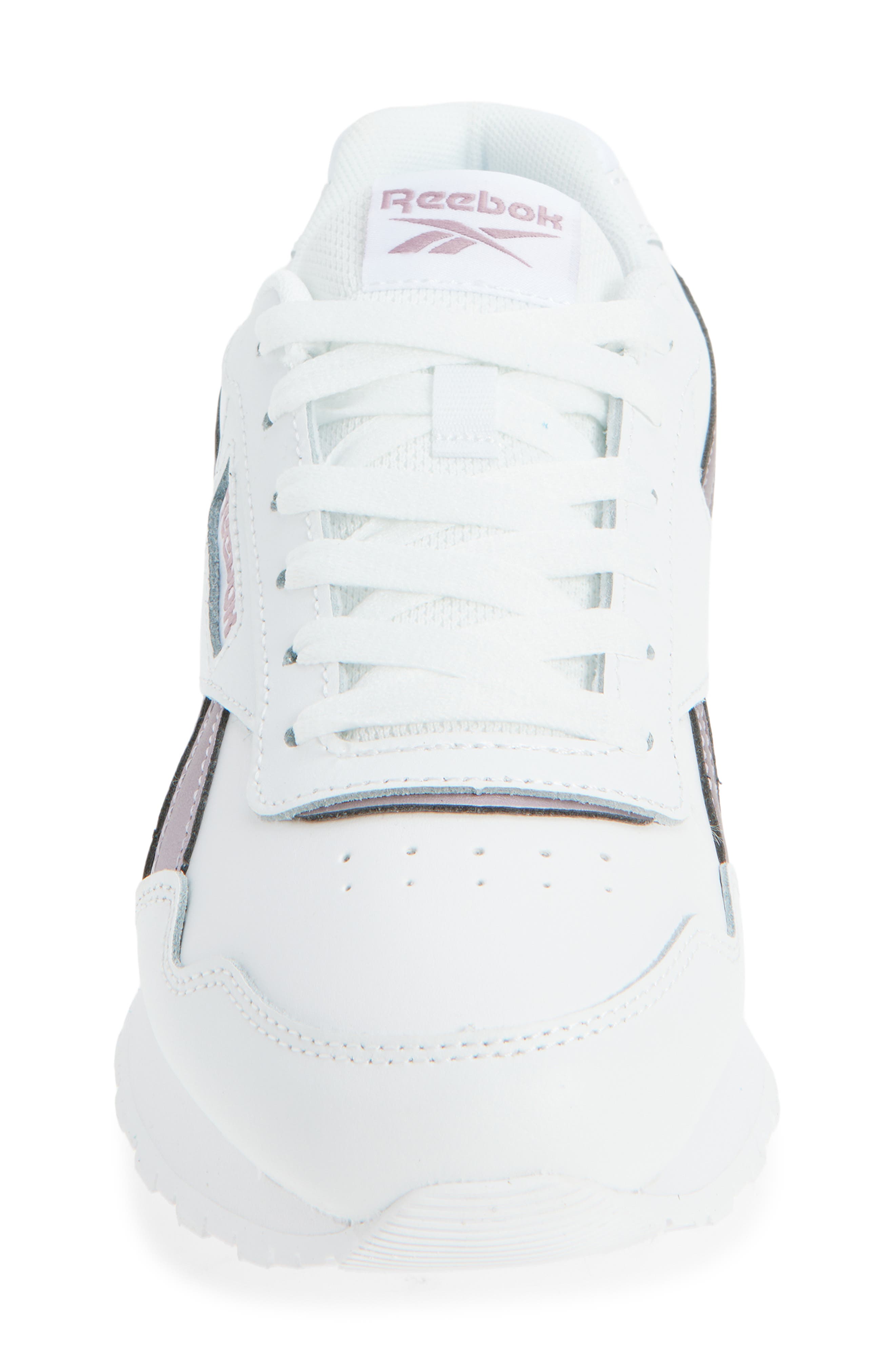 Reebok Glide Sneaker, Alternate, color, White White Purple