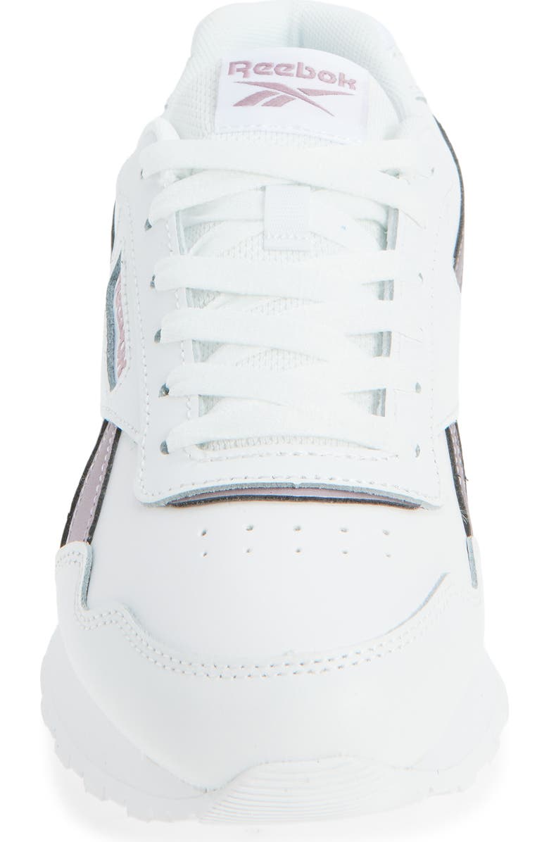 Reebok Glide Sneaker, Alternate, color, White White Purple