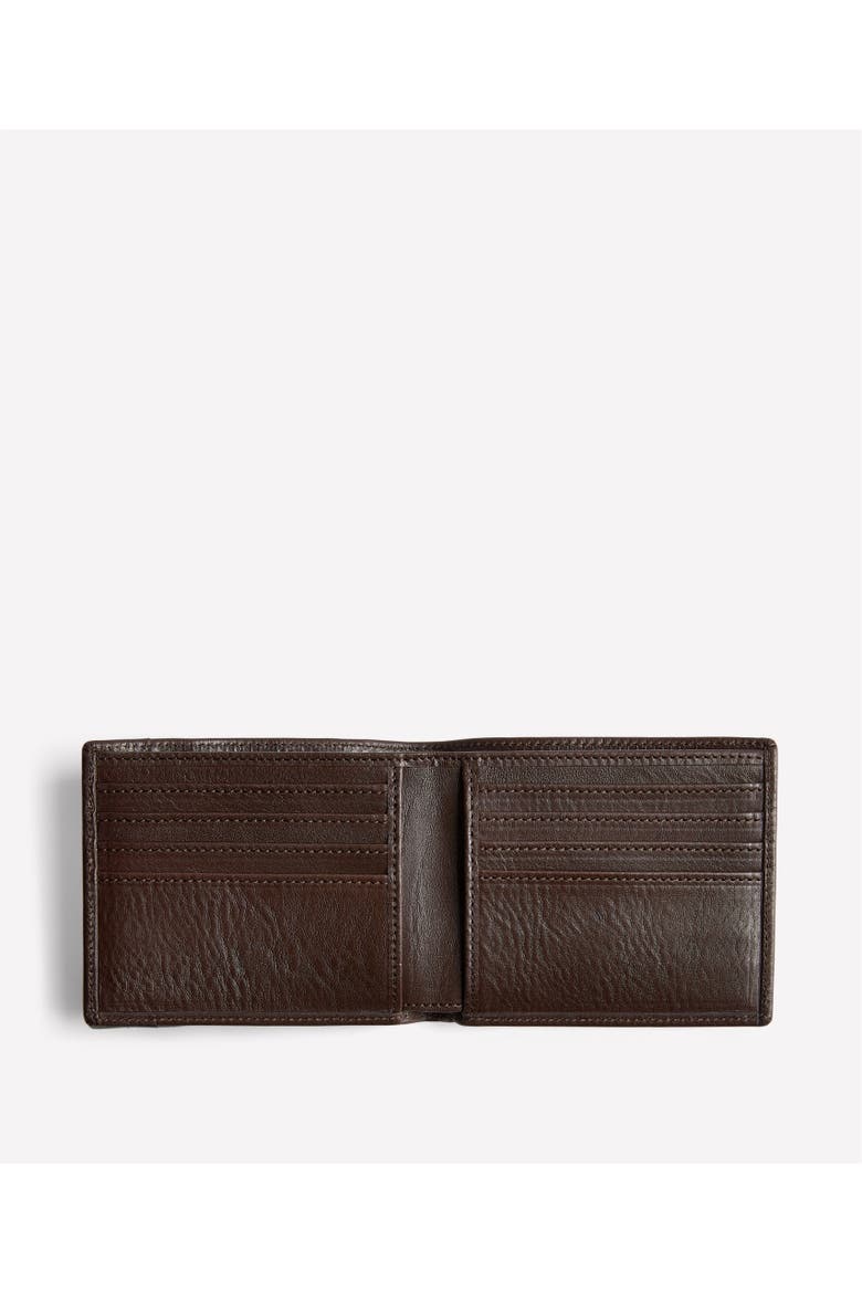 Classic Wallet No. 101, Alternate, color, Vintage Walnut Leather