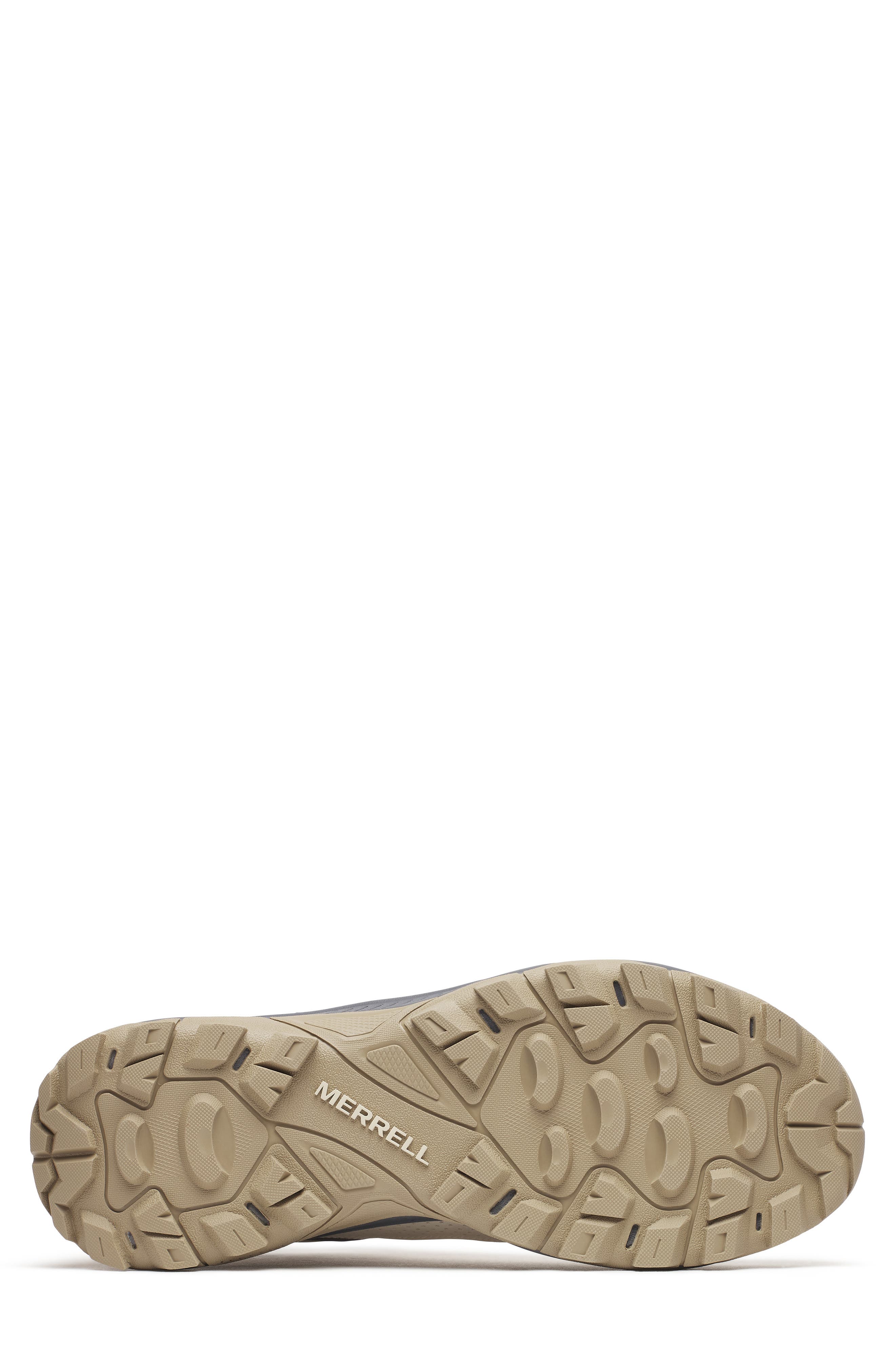 Merrell Tempo Sol Waterproof Mid Top Hiking Boot, Alternate, color, Stucco/ Comet