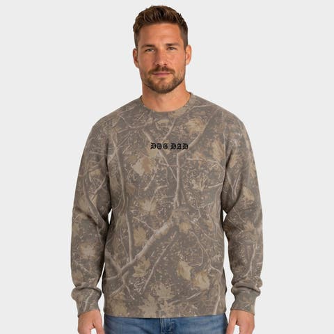 Dog Dad Gothic Puff Sweatshirt