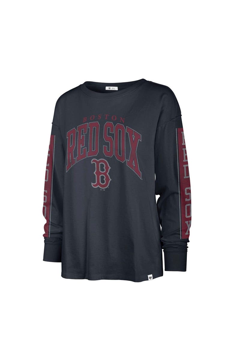 '47 Women's '47 Navy Boston Red Sox Statement Long Sleeve T-Shirt, Alternate, color, Navy