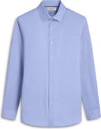 Bugatchi Jules OoohCotton® Grid Check Button-Up Shirt