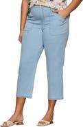 Sanctuary Retreat Mid Rise Crop Straight Leg Pants