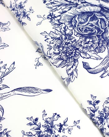 400 Thread Count Cotton Toile Duvet Set