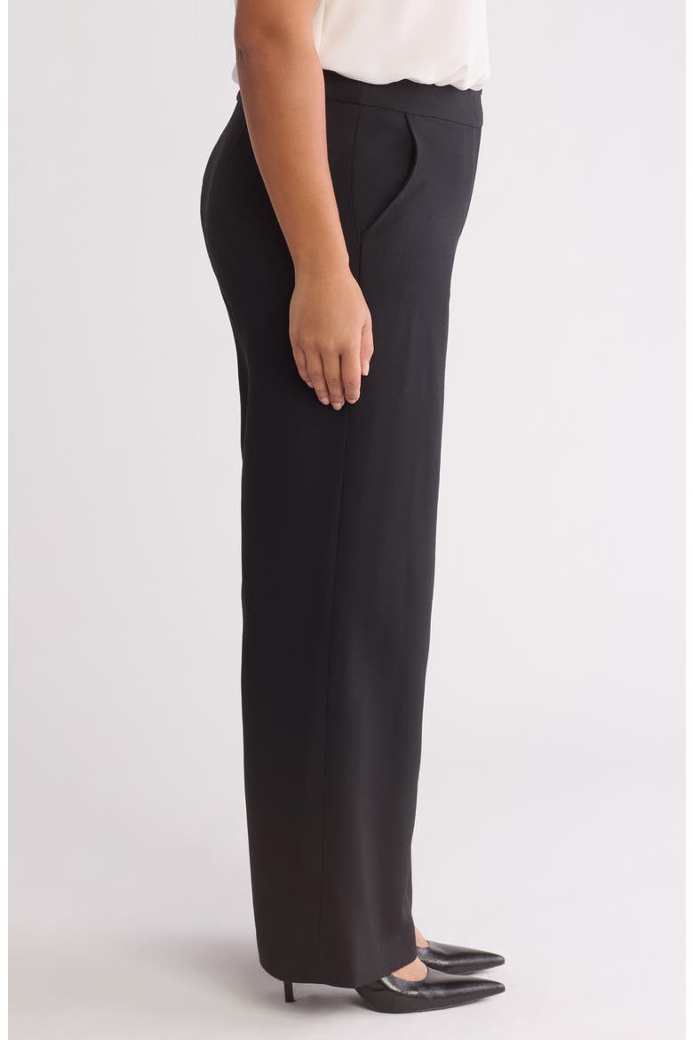 Wide Leg Pants, Alternate, color, BLACK