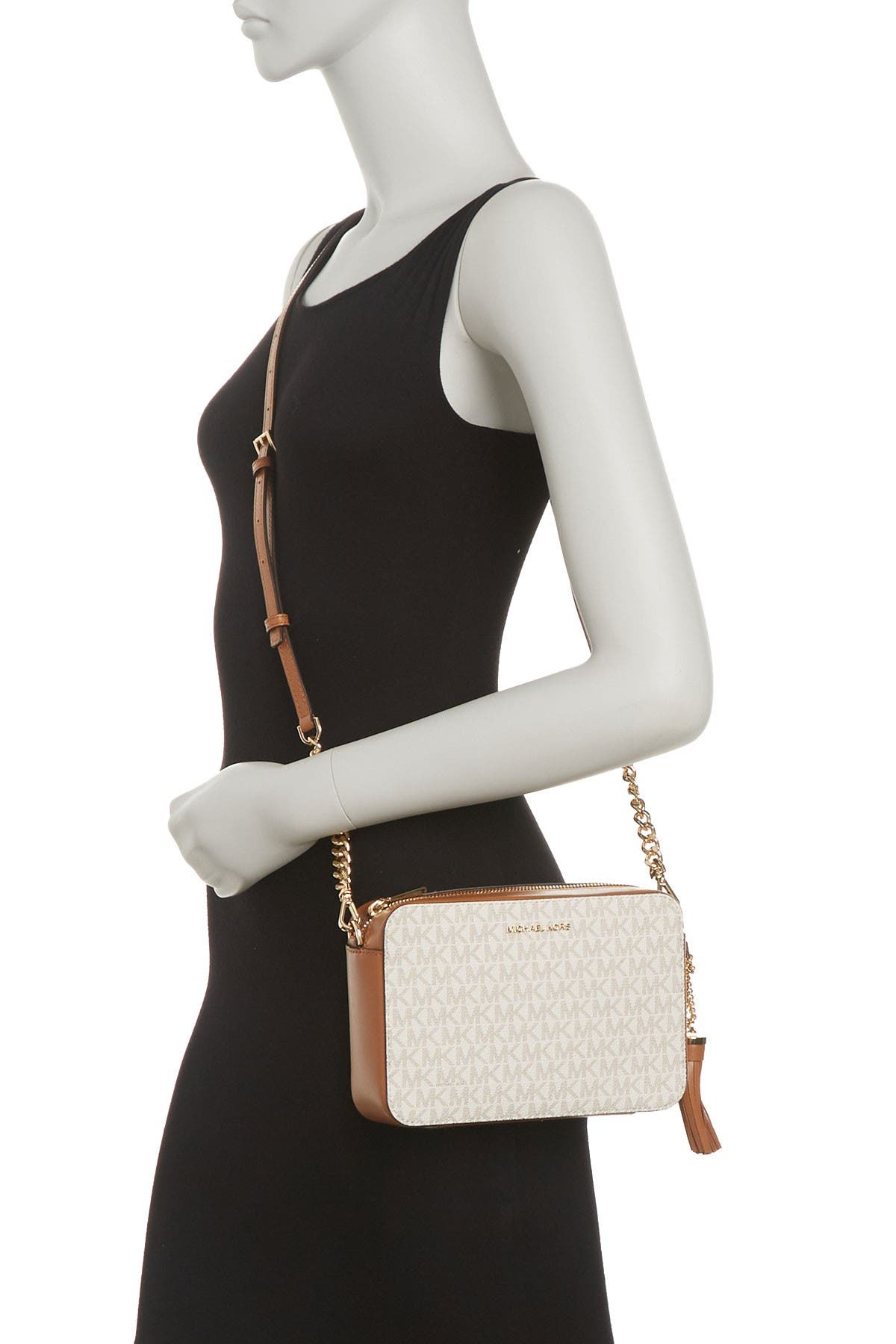 MICHAEL Michael Kors Medium Logo Leather Camera Bag (Men) | Nordstromrack