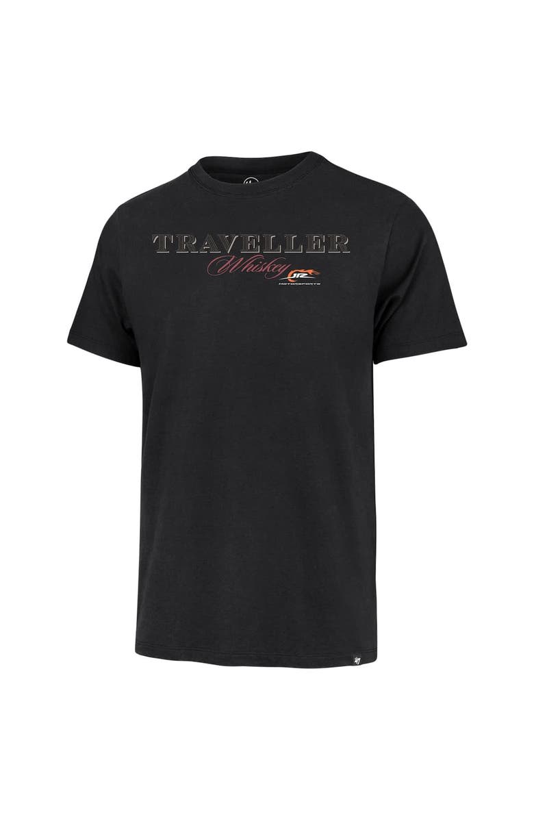 '47 Men's '47 Black JR Motorsports Traveller Whiskey T-Shirt, Alternate, color, Black