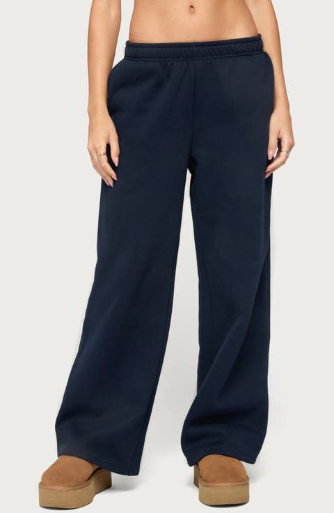 Miss Edikted Wide Leg Sweatpants