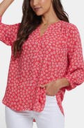 NYDJ Pintuck Top