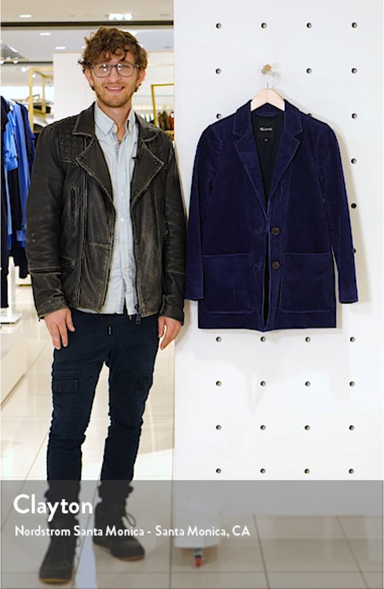 Dorset Corduroy Blazer, sales video thumbnail