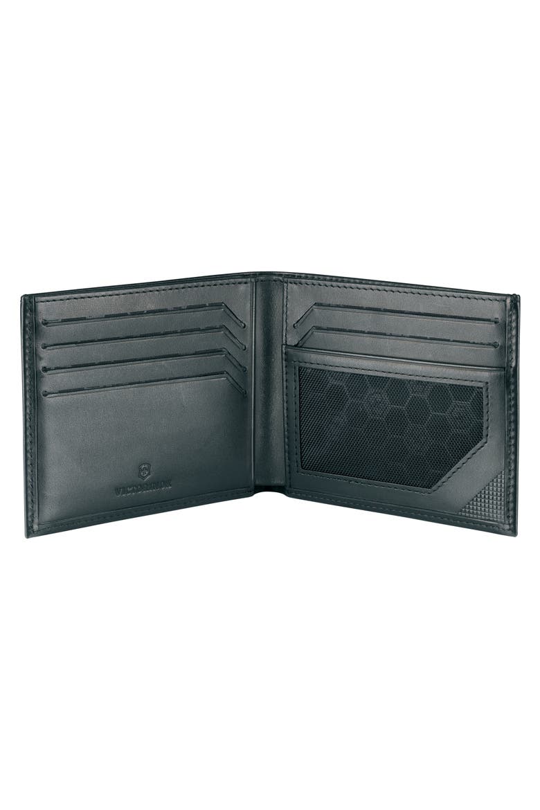 Altius Edge Zenon Wallet, Alternate, color, BLACK