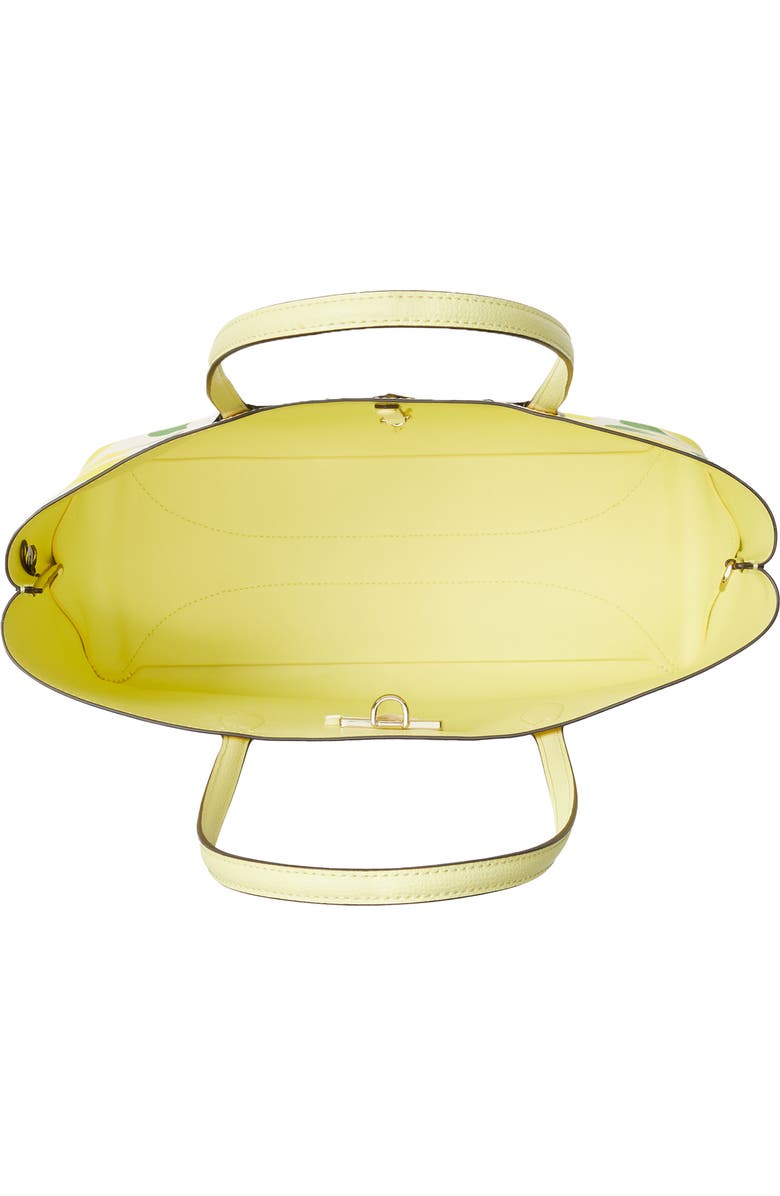 Kate Spade New York all day lemon toss print tote, Alternate, color,