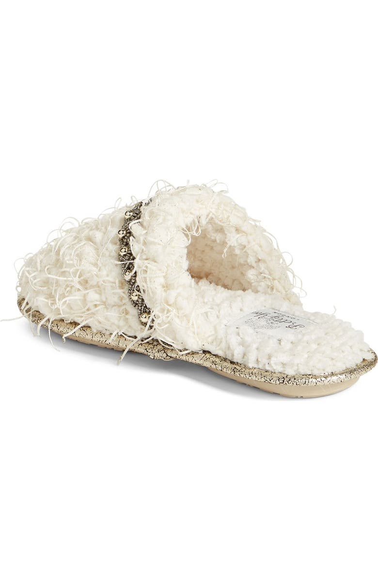 Pretty You London Beaded Slippers, Alternate, color,
