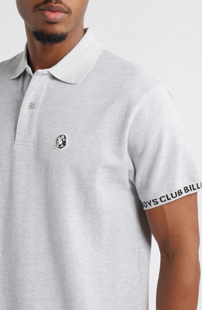 Billionaire Boys Club BB Cockpit Polo, Alternate, color, Heather Grey