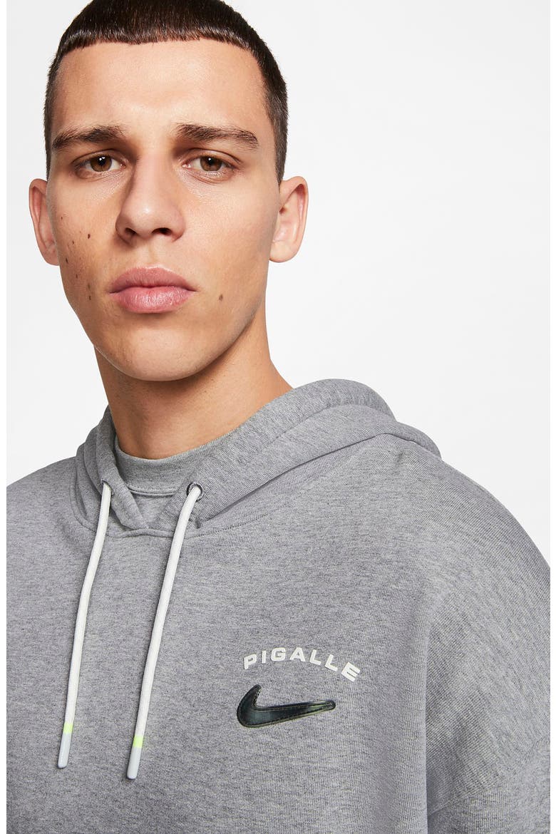 NRG Pigalle Hooded Sweatshirt, Alternate, color, DARK GREY HEATHER