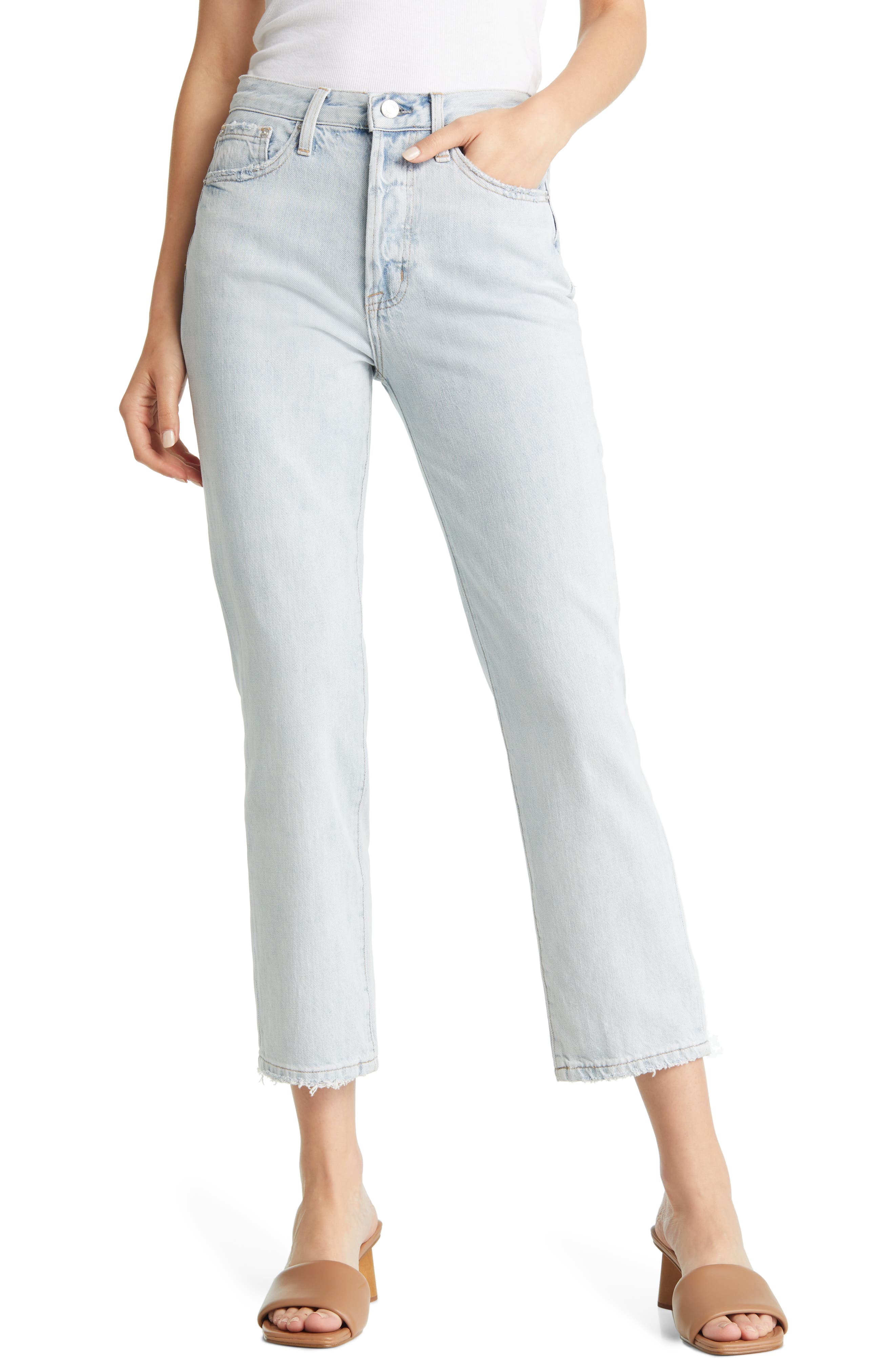 Pistola Charlie High Waist Straight Leg Jeans