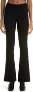 Courrèges Rib Knit Flare Pants
