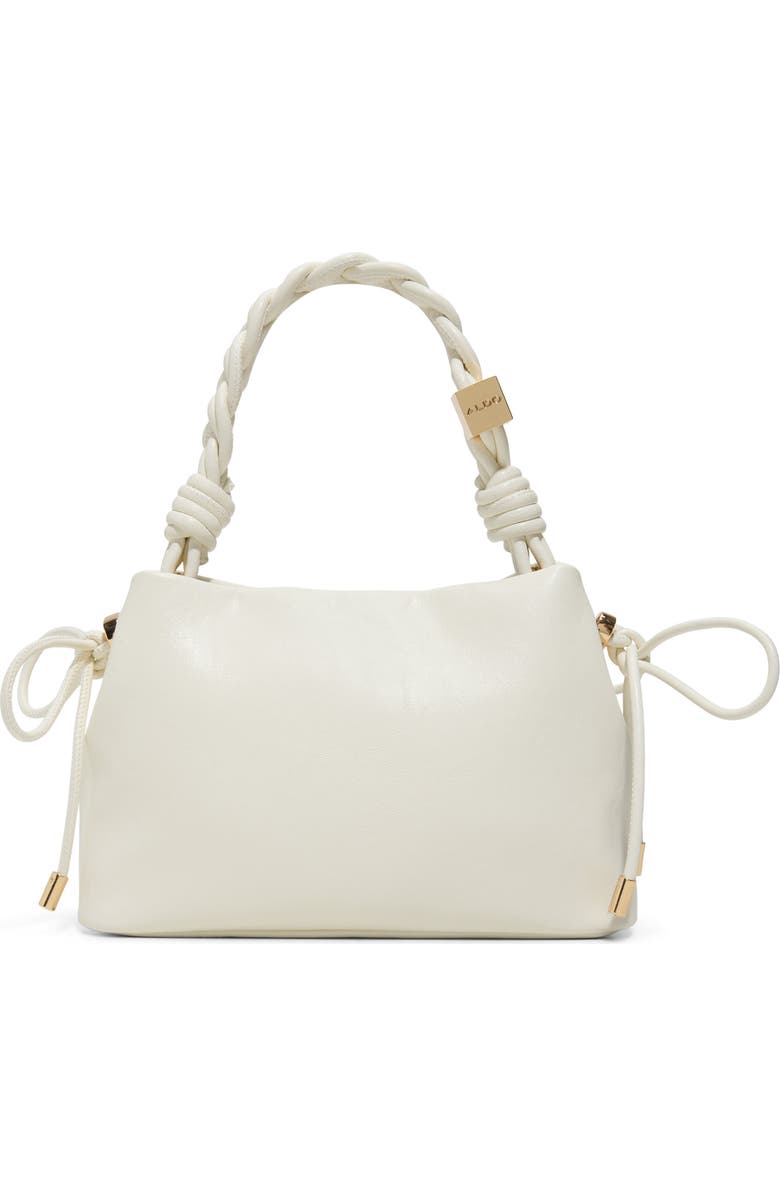 ALDO Coralisee Faux Leather Top Handle Bag, Main, color, Cream