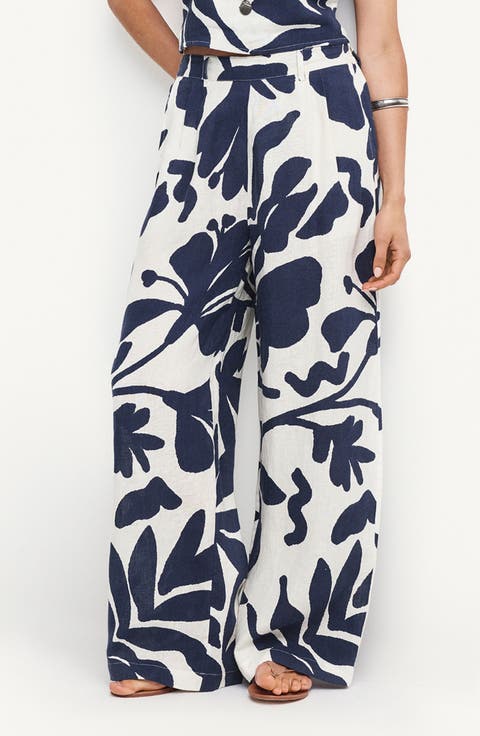 The Getaway Linen Cover-Up Pants