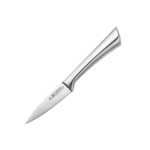 Cuisine::pro Damashiro 3.5" Paring Knife In Silver