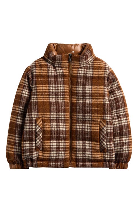 Kids' Vabi Mixed Media Down Puffer Jacket (Little Kid & Big Kid)