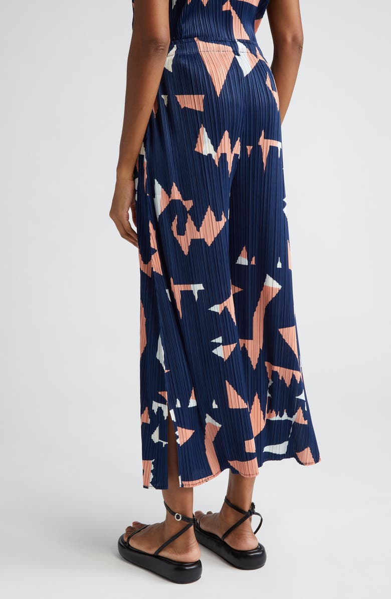 Pleats Please Issey Miyake Lucid Print Pleated Pants, Alternate, color,