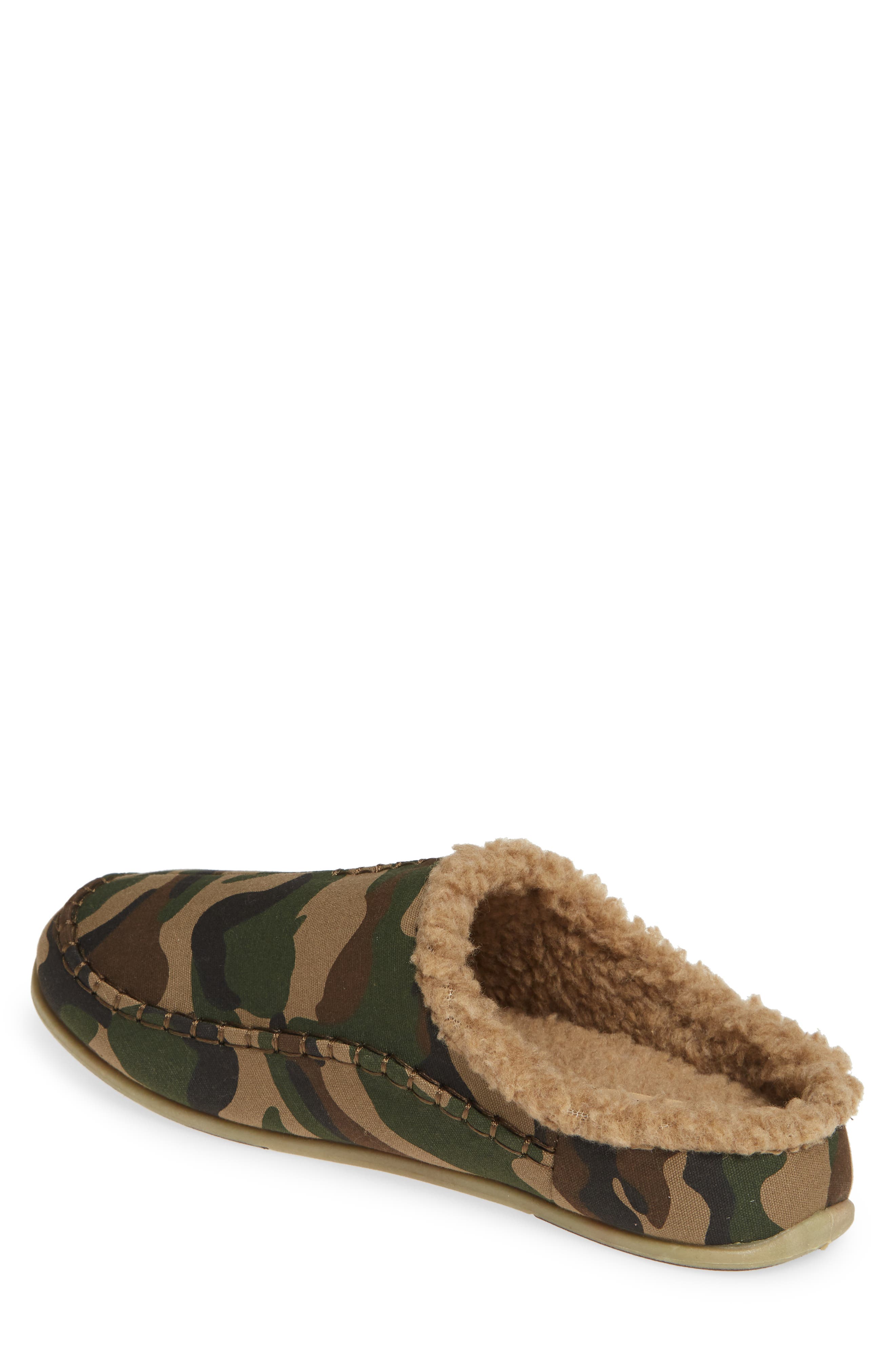 Deer Stags 'Nordic' Slipper, Alternate, color, Camoflauge