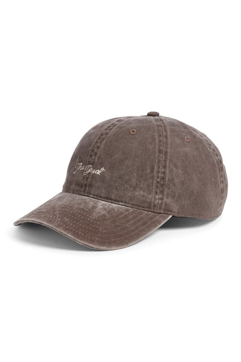 The Baseball Baseball Cap, Main, color, CHOCOLATE