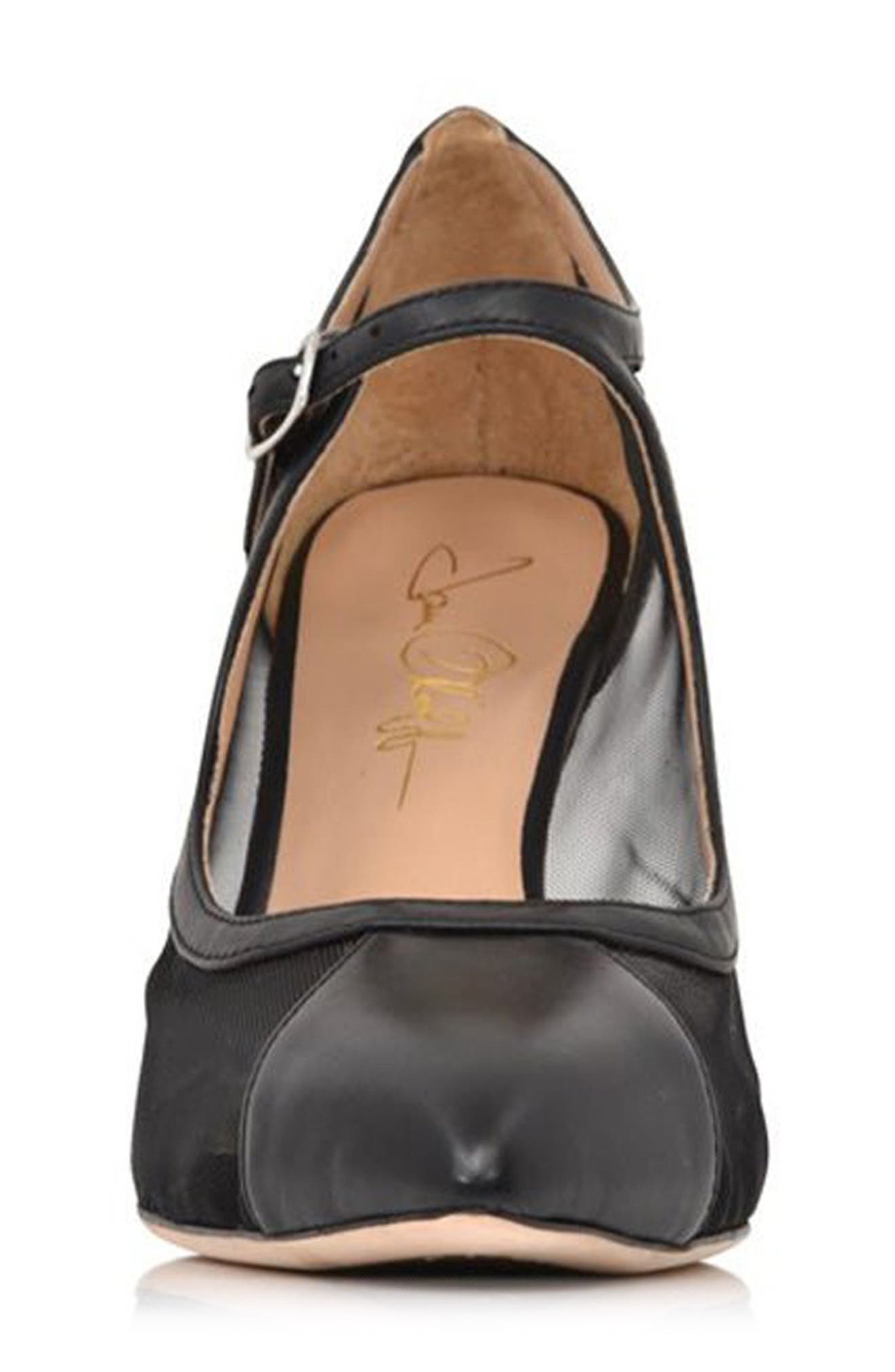Joan Oloff Rebecca Mesh Pump, Alternate, color, 