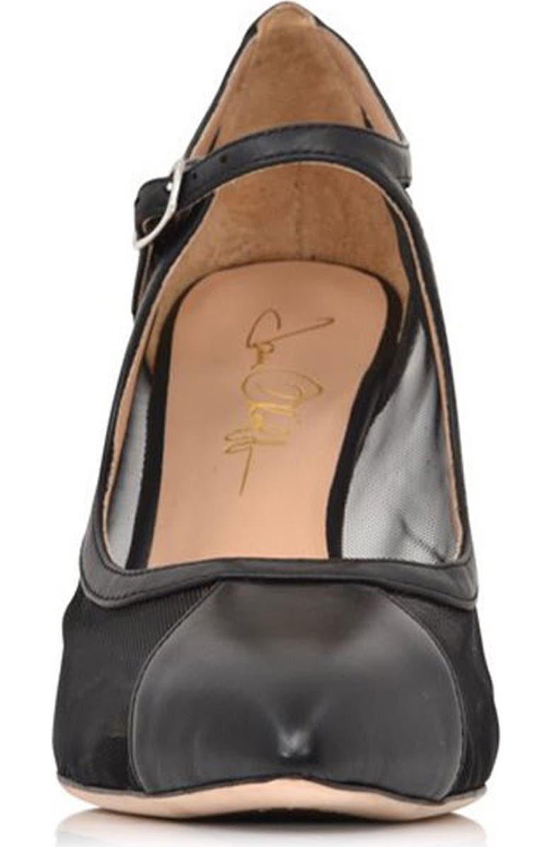 Joan Oloff Rebecca Mesh Pump, Alternate, color,