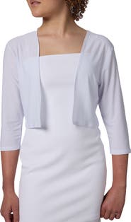 Un Deux Trois Cropped Bolero Jacket
