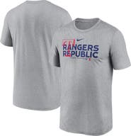 Nike Men's Nike Heathered Charcoal Texas Rangers Local Rep Legend Performance T-Shirt