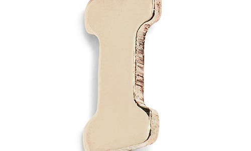 Nashelle Initial Charm In Gold Fill - I