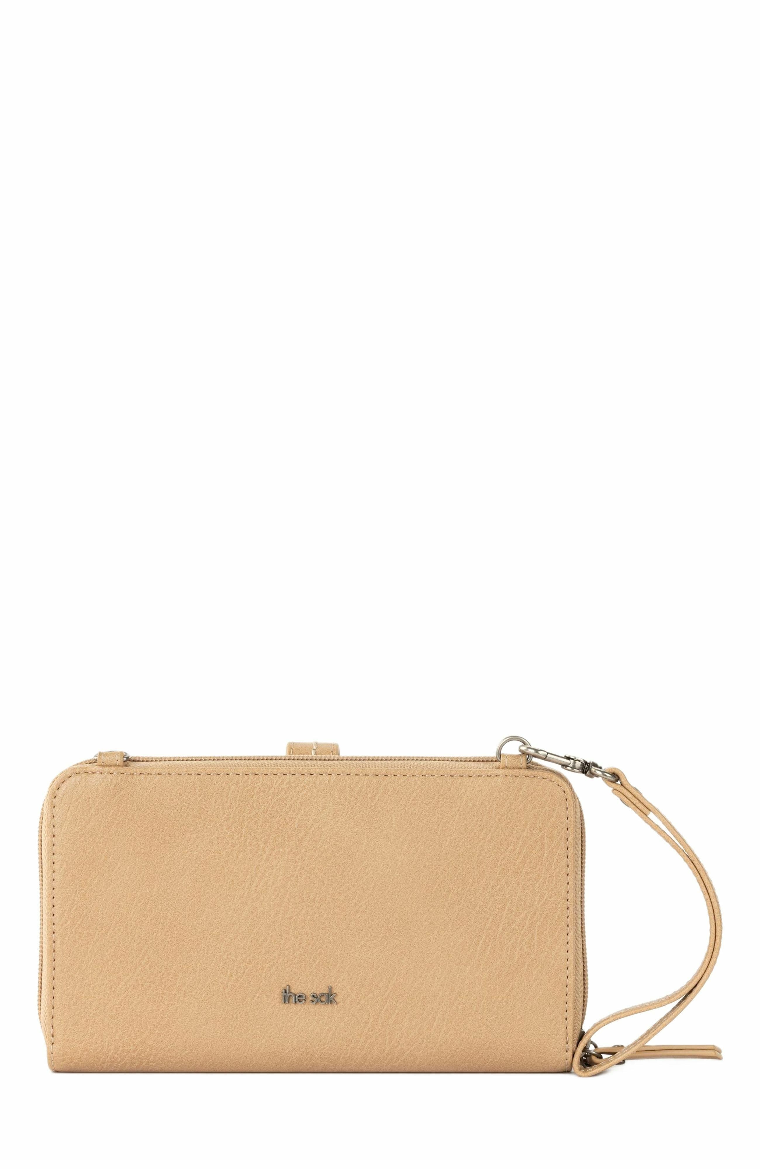 The Sak Iris Smartphone Crossbody Bag, Alternate, color, Ecru Multi Beads Full