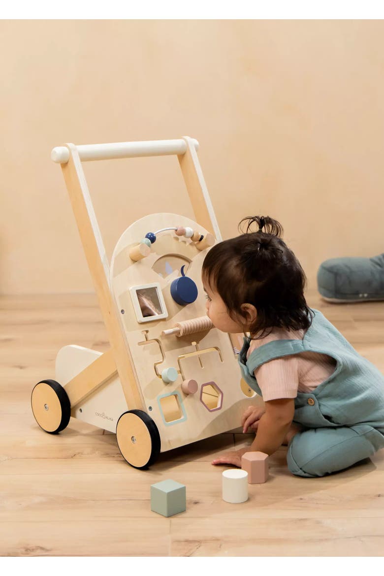 Wooden Activity Walker, Alternate, color, Natural Wood