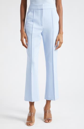 Veronica Beard Tani Pintuck Pleat Ankle Pants | Nordstrom