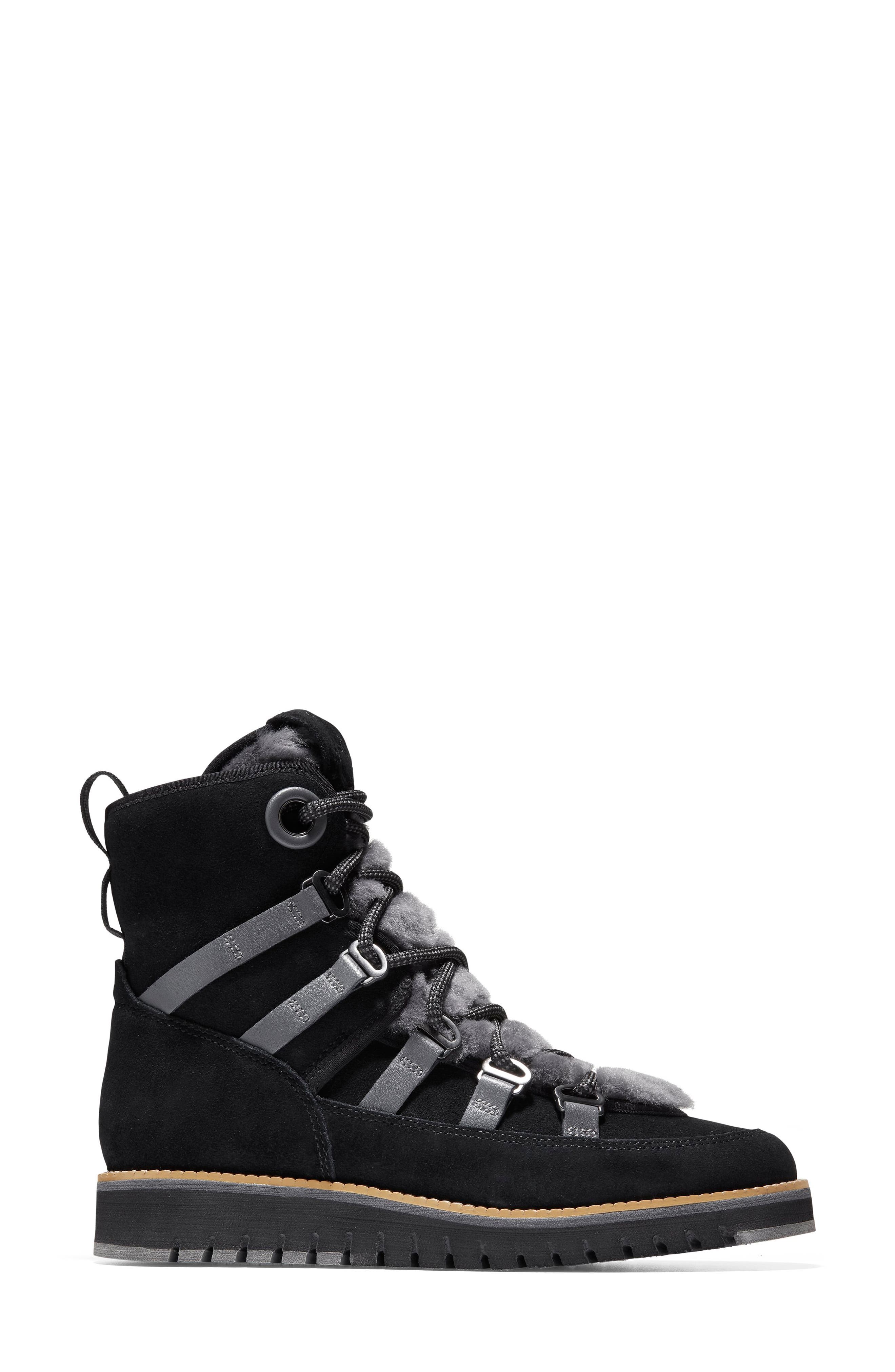 Cole Haan ZeroGrand Luxe Water Resistant Hiker Boot, Alternate, color, 