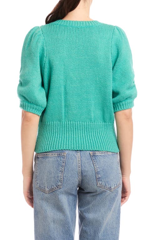 FIFTEEN TWENTY FIFTEEN TWENTY BENNET SHIRRED SLEEVE SWEATER