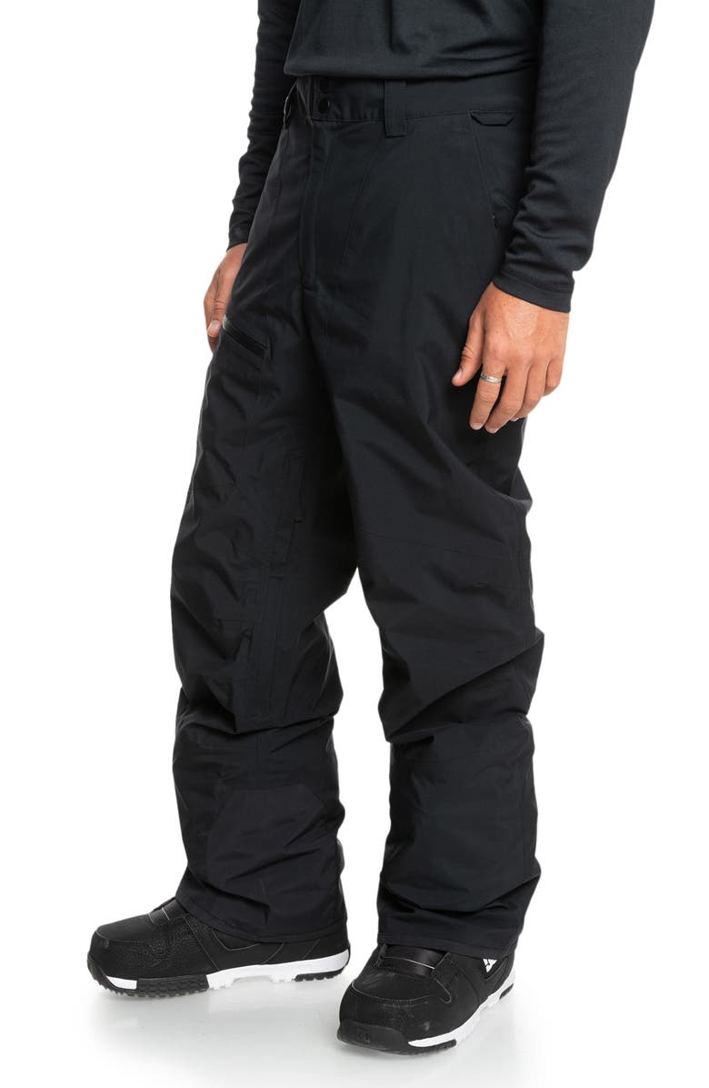 Quiksilver Mission Gore-Tex<sup>®</sup> Waterproof WarmFlight<sup>®</sup> Insulated Recycled Polyester Snow Pants, Alternate, color, 