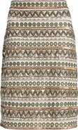 Elie Tahari The Tate Embroidered Cotton Midi Skirt