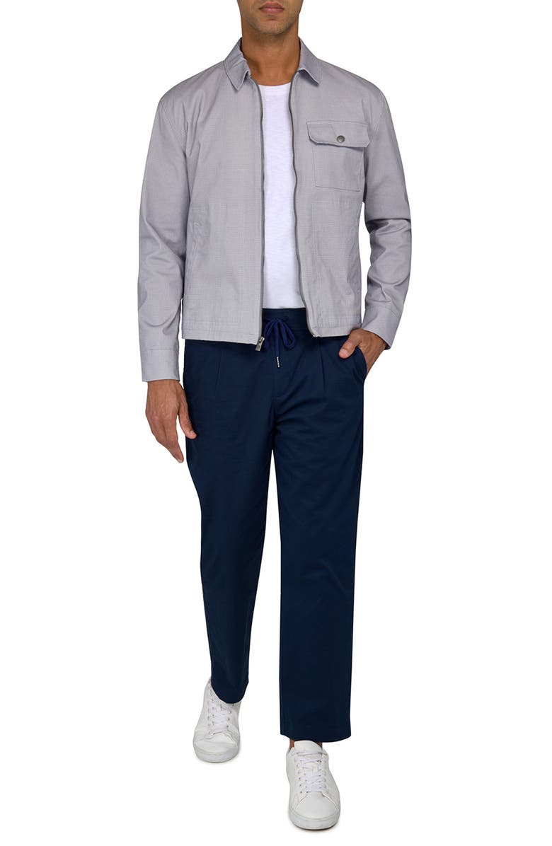 Brooklyn Brigade Slim Fit Solid Brooklyn Bridge Jacket, Alternate, color, Grey